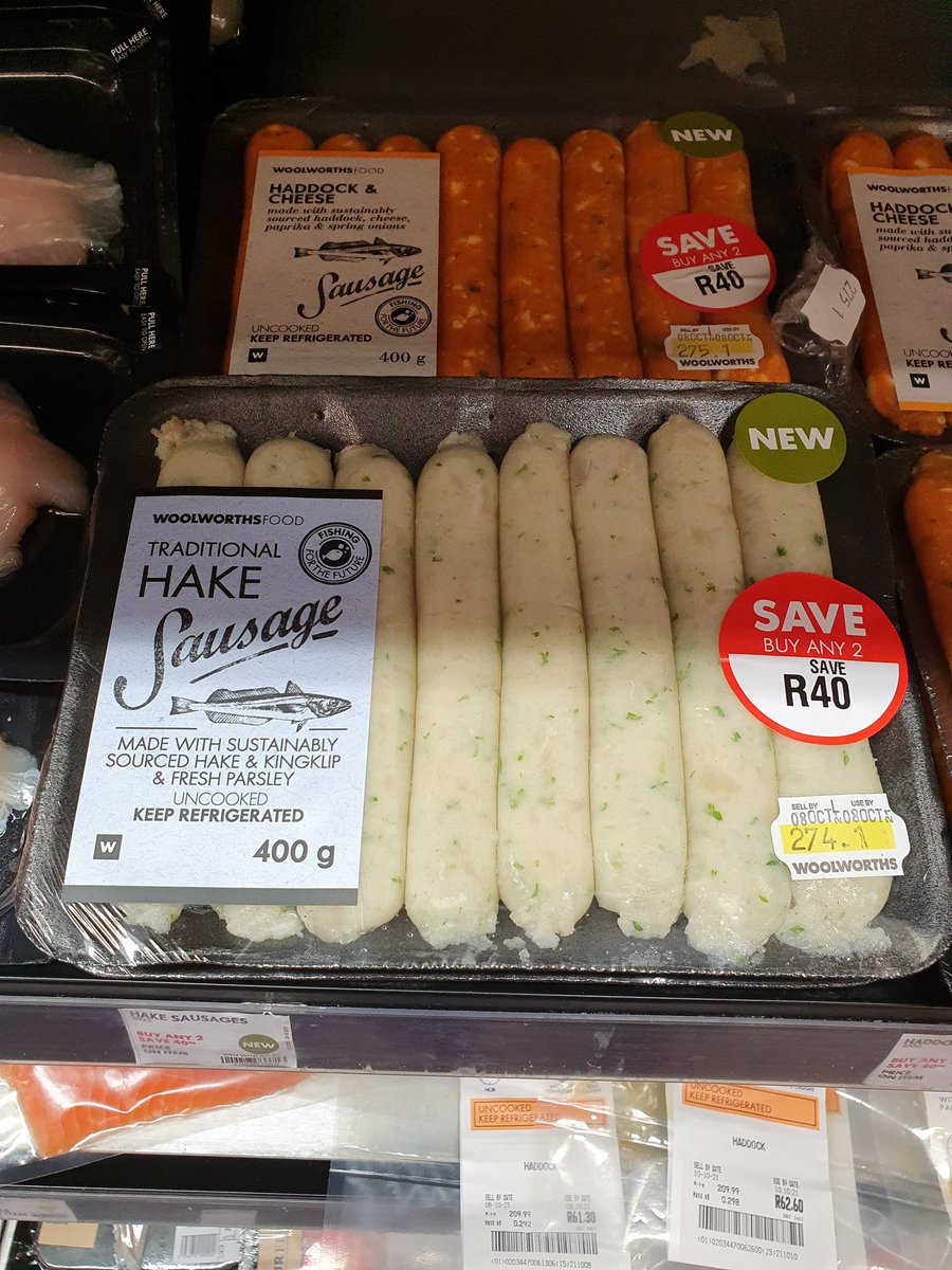 JohannBiermann1's tweet photo. Woolies now selling hake wors 😂 https://t.co/CNUNCHywUG