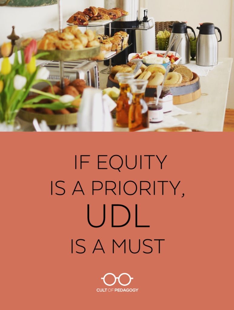If Equity is a Priority, UDL is a Must 

by <a href="/KatieNovakUDL/">Katie Novak</a> via <a href="/cultofpedagogy/">Cult of Pedagogy</a> 

#edchat #UDL #teachertwitter #TEACHers #innovation #k12 #EducationForAll  

buff.ly/3r8lfAj