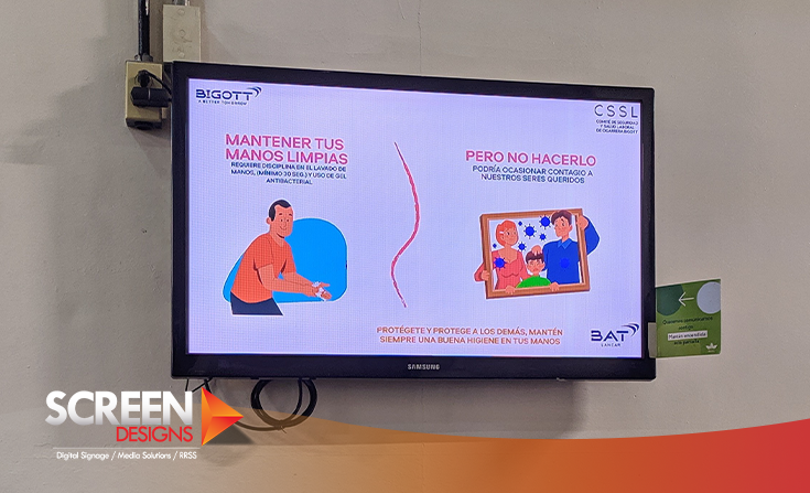 En #ScreenDesigns trabajamos de la mano con la empresa #Bigott 😎✨

Instalamos tres nuevas pantallas con nuestro #software P2M Online en su planta de #Valencia para completar un exitoso proyecto de más de 60 pantallas a nivel nacional🤩

Contáctanos, info@screendesings.com.ve 📲