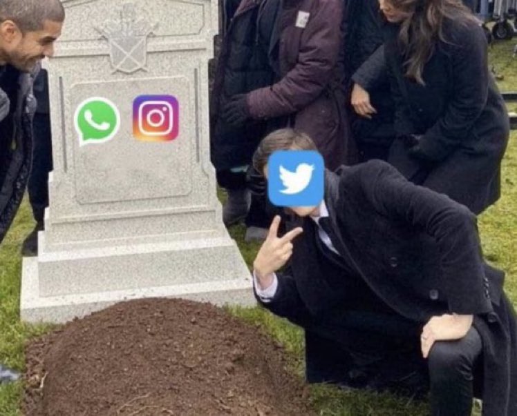 Argentum1986's tweet photo. Hora de empezar a apreciar la superioridad de Twitter encima de las demás redes sociales 
#whatsappdown #instagramdown #facebookdown https://t.co/ngQa8oQlMS