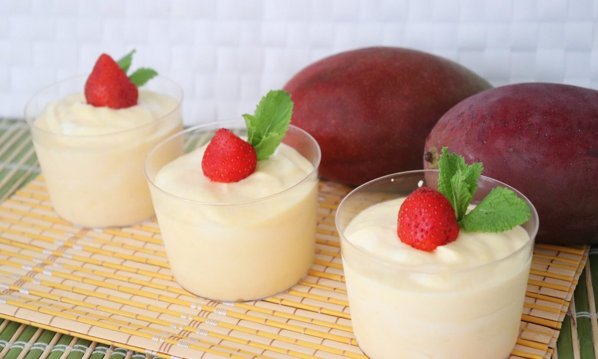 ¿sabías que el mango está en plena temporada?☺️☺️ pues mira lo que te traigo una exquisita mousse de mango y chocolate blanco  youtu.be/a4ftYG1Agew 
😋😋😋