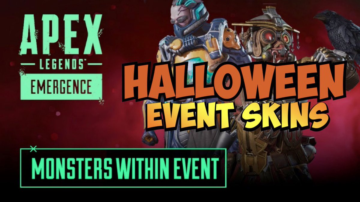 Checkt die neuen #ApexLegends #Halloween Skins für #Season10 ! #YouTube #twitch <a href="/GermanYoutuber2/">German Youtuber Support</a> <a href="/GermanTwitchRT/">GermanMediaRetweet</a> @TwitchDESupport @PushTwitch 

youtu.be/crqwgZFDOX8