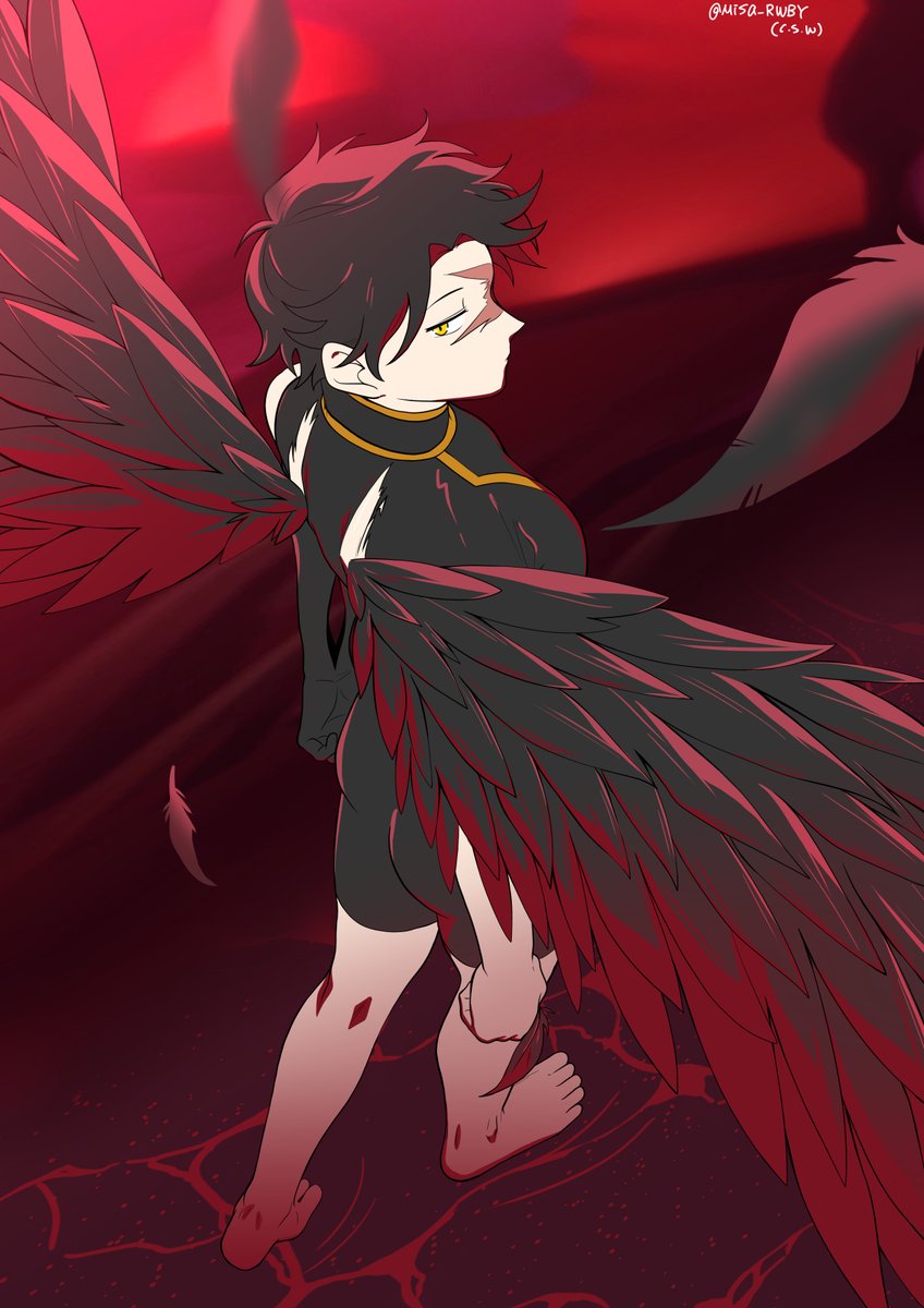 Cinder wings. 🪶

#RWBY #Cinder_Fall