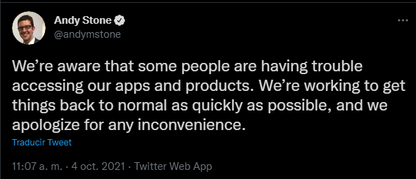 webmasterazul's tweet image. Confirmado, WhatsApp, Facebook e Instagram presentan problemas a nivel mundial.