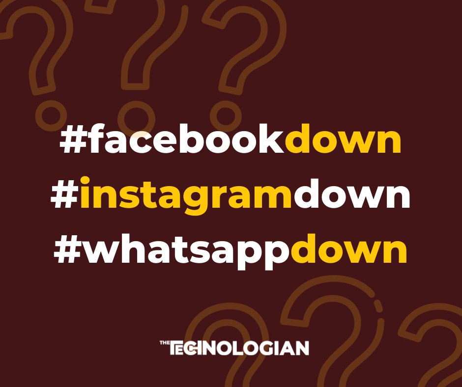 citstudentpress's tweet photo. BREAKING:  Users are still unable to access Facebook, Messenger, Instagram, and WhatsApp as of the moment.

These apps were reportedly down starting at around 11:40 p.m. of October 4, 2021.

#Facebookdown 
#Instagramdown
#WhatsAppdown https://t.co/O2mZqAG0nu