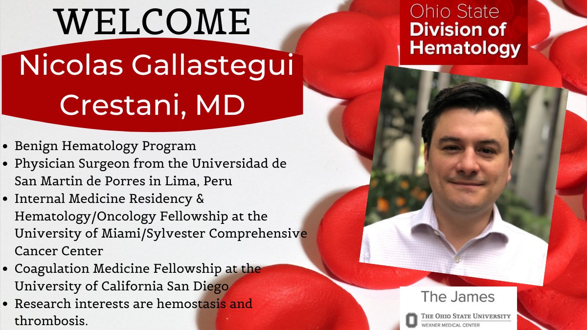 Ohio State Hematology tweet media