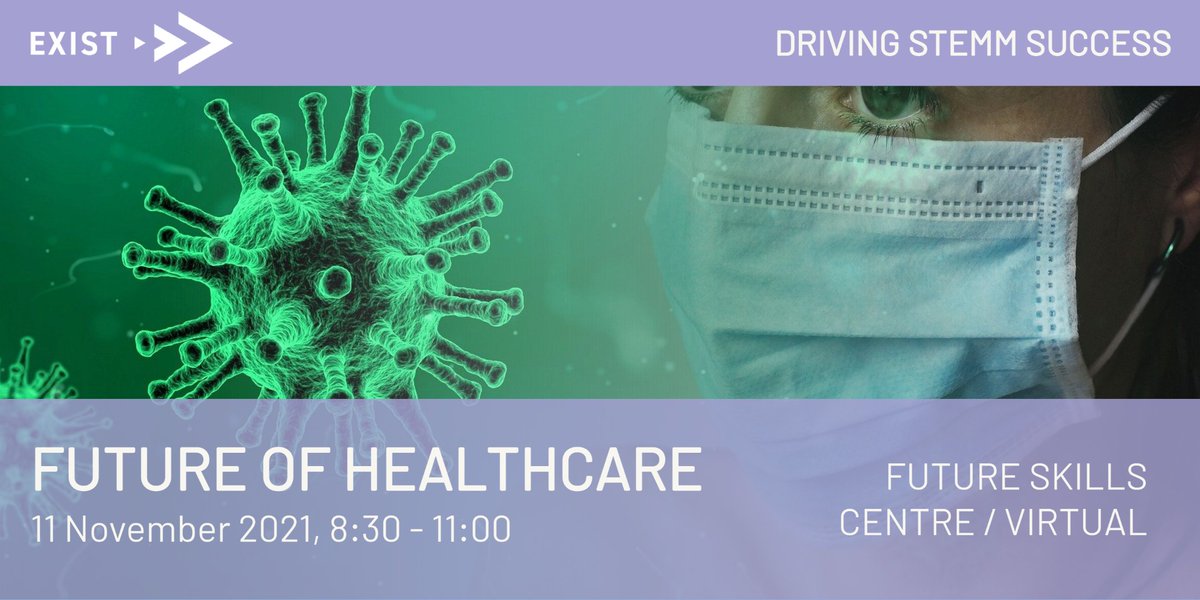EXIST_Exeter's tweet photo. On 11th Nov, @EXIST_Exeter will be back with a knowledge sharing & #STEMM networking event, exploring key regional #health challenges and inspirational, cutting-edge technological solutions making beneficial impact to our lives. ๐ฉบ๐งฌ Book now >> https://t.co/RMRDhejiW6 #EXISTLIVE https://t.co/c5KZZ1ARWc