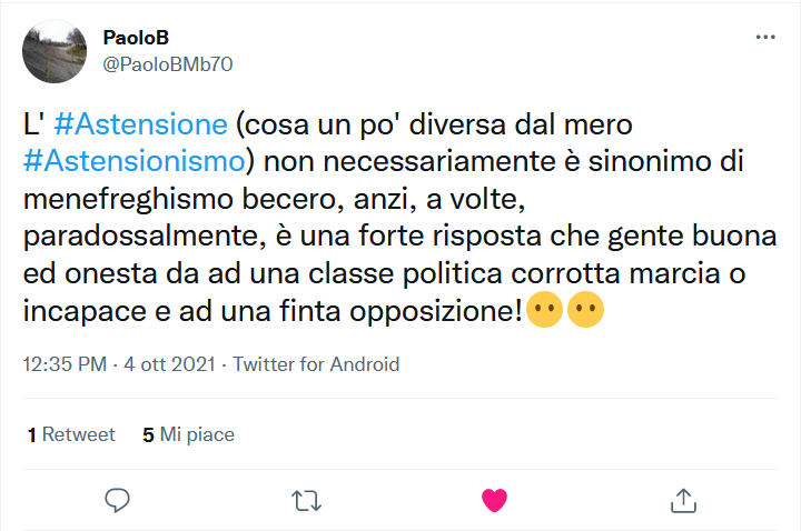 NonVoto1's tweet photo. #ragioni dell'#astensipne
#nonVoto https://t.co/iBWLG5f4f1