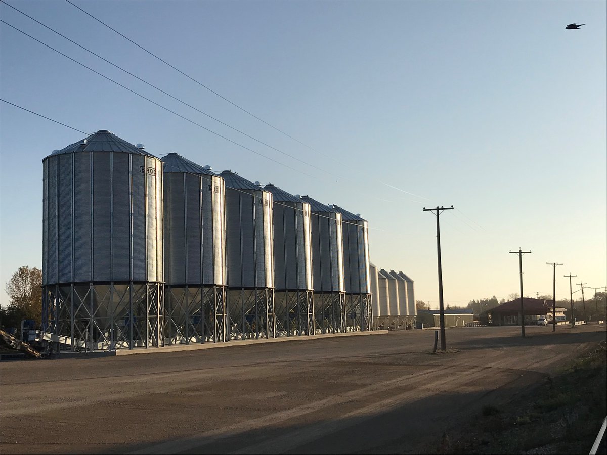 LinearGrainInc's tweet image. News bins #brocksolid unloaded the first load Sep 24.  Ready for to handle your #harvest21 @ValleyAgroServ