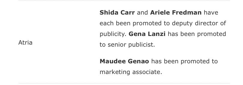 Is it really a promotion if you don’t share a screenshot of the announcement on social media? ✨