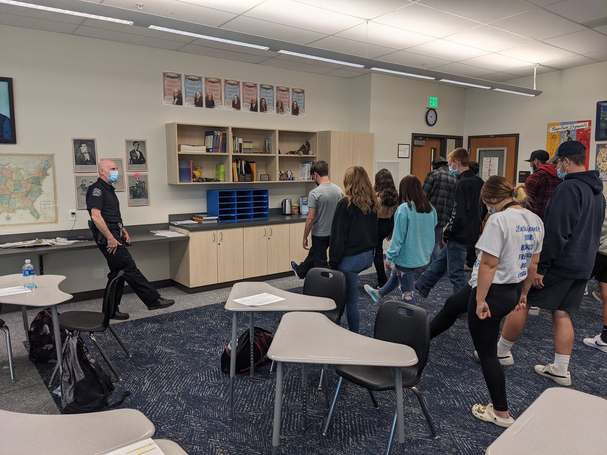 Thanks to <a href="/TownofFrederick/">Town of Frederick</a> Officer Goodman for another great hands-on day of learning about DUI enforcement. <a href="/Frederick_HS/">FrederickHSGoldenEagles</a> <a href="/SROFairbanks/">SRO Fairbanks</a>  #StVrainStorm