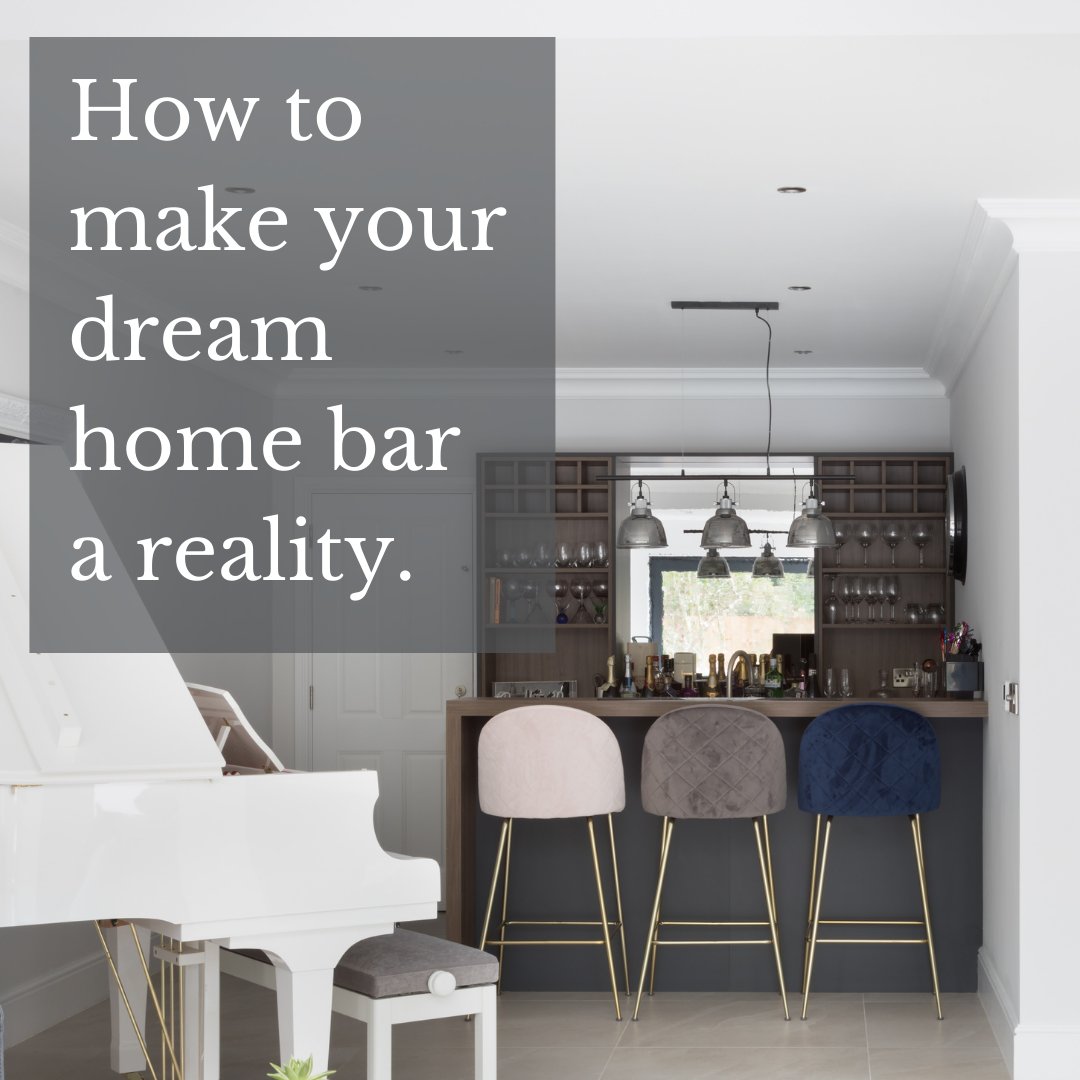 Do you want to create a glamorous drinks area for hosting guests in your kitchen? 🍹🍸⁠ ⁠ Let us inspire your inner party host… follow our top tips on how to create a home bar that oozes luxury: l8r.it/90fU