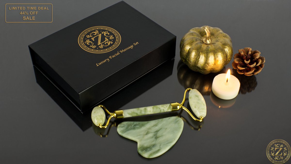 zamlinco's tweet photo. Cooler/dryer weather has arrived. Give your skin the pampering it needs. Take advantage of our fall sale, while it lasts! 
Available at:
https://t.co/tiHKvHl8zu

#jaderoller #guasha #skincare #radiantskin #facialroller #antiaging #naturalskincare #fallseason #sale #amazondeals https://t.co/ngufcI2i10
