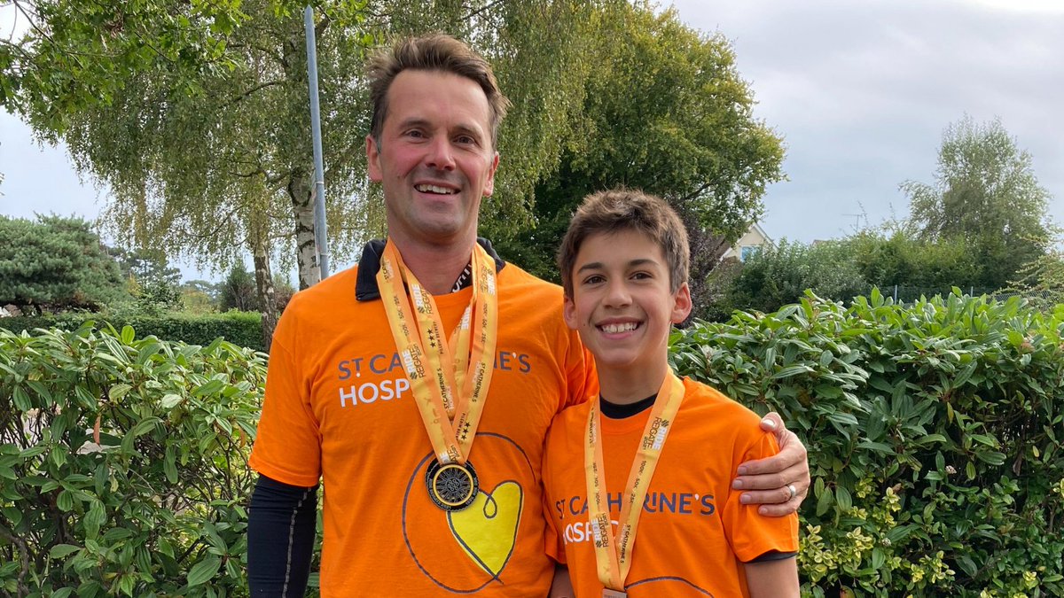 StCHospice's tweet photo. A massive thank you to all those who took part in the London Marathon  or Ride Reigate  yesterday - we were so lucky to have you all on #TeamStCH! 🧡 https://t.co/TMKiMu9Clq