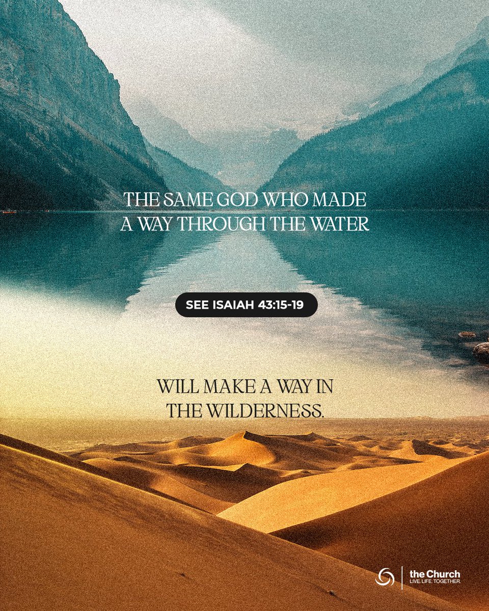 live_life_2gthr's tweet photo. Keep the faith; God will make a way regardless of your situation. 🙏
#theChurch #LiveLifeTogether #Way #Water #Wilderness #Storm https://t.co/5KruubqBvV