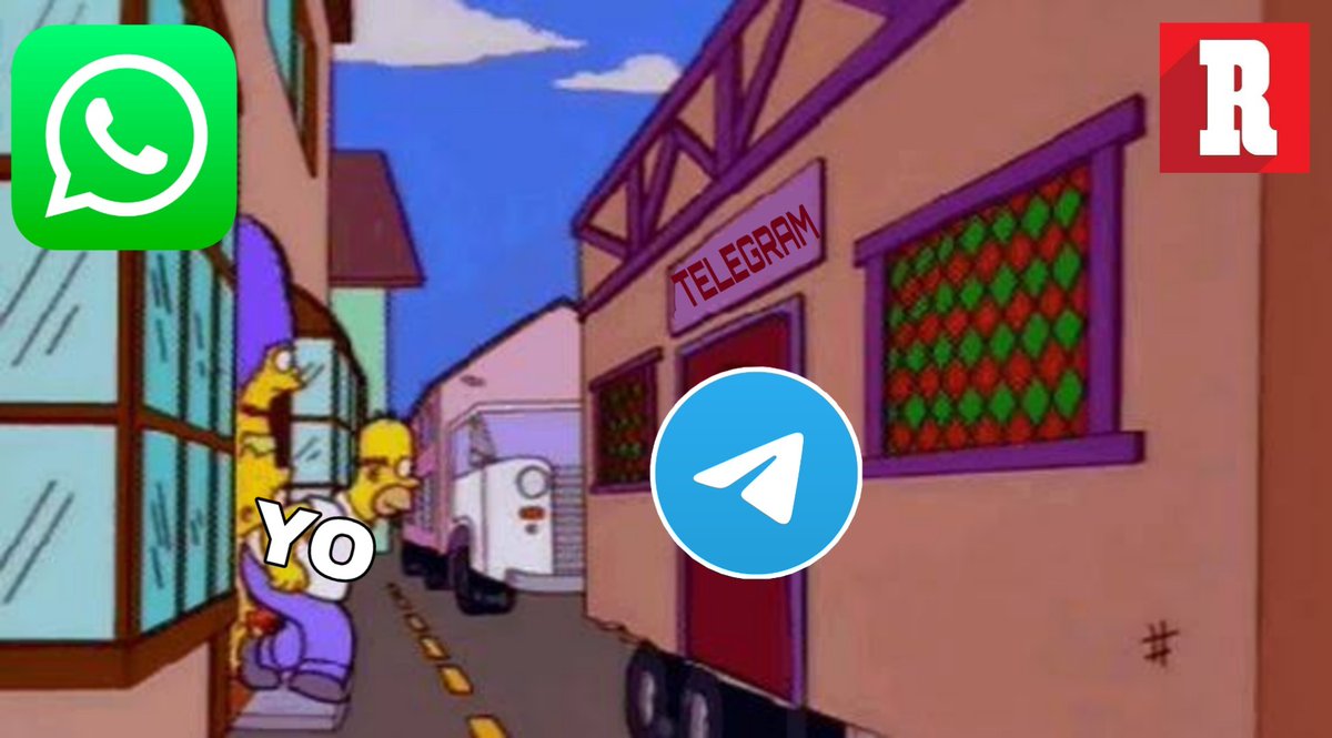 record_mexico's tweet photo. A FALTA DE WHATSAPP 📲

Todos a Telegram, es por el momento el medio de mensajeria que está funcionando sin problema. 📩

El problema ya duró bastante. https://t.co/ZJTXjttrA7