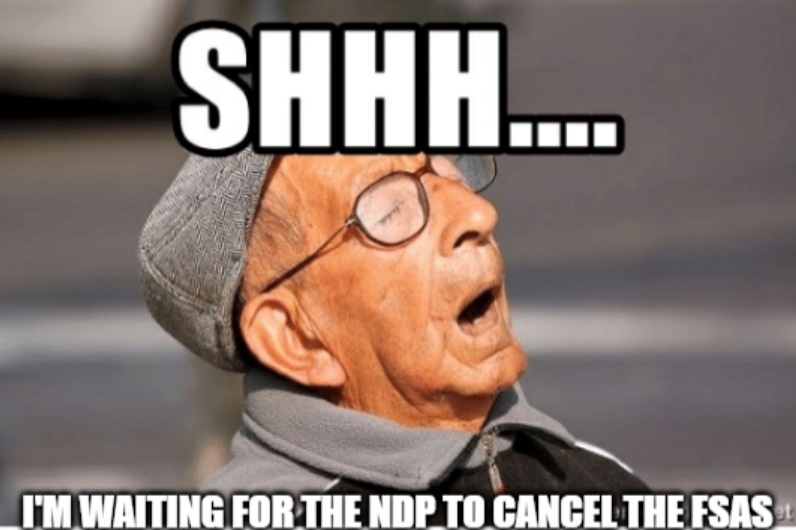 bctf's tweet photo. The FSA takes away valuable classroom and learning time but has no impact on support for students. #CancelTheFSA. The @bcndp promised to do better. The Fraser Institute thanks them for not following through. #bced https://t.co/jL9D3o2kbm