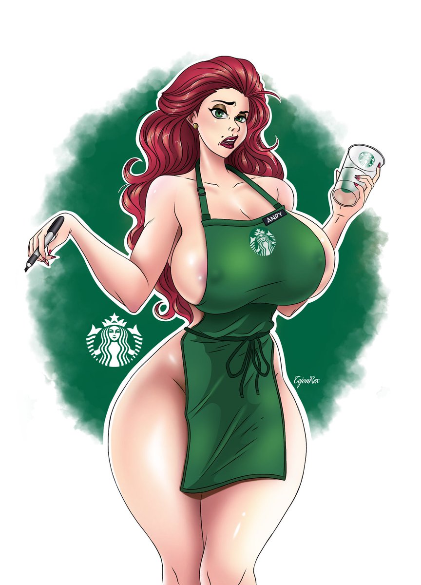 AndyRexy25's tweet photo. Alguien pidió su latte con extra de leche? Solo disponible en #starbucks  con Andy para servirle 🥵👌🥛🍶☕

#Andy #NSFW #R34 #R18 #hentaicommunity #redhead #bigboobs #bigtits #bigbreasts #bigbust #oppai #starbuckmeme https://t.co/XM4lVMyn5J