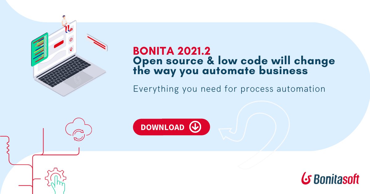 bonitasoft's tweet image. #Bonita2021.2 is out! New organization editor offers a better overview with fewer clicks. More efficient, fewer errors to create &amp;amp; manage your organization in #BonitaStudio - especially useful with a complex organization.

ow.ly/iU3Q50Gl8Gd

#ProcessApplications