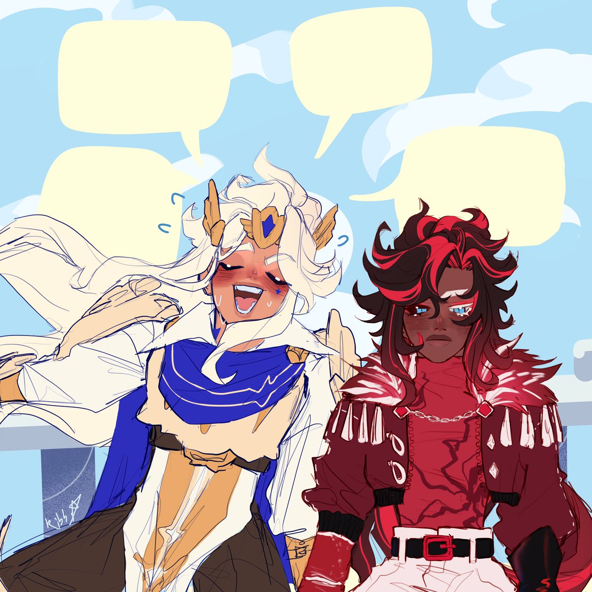 kmoriorz's tweet photo. hes trying his best to impress his crush🤨

spoiler warning: its working😟

#cookierunkingdom #cookierun #MadeleineCookie #redvelvetcookie https://t.co/aGQksiuRKm
