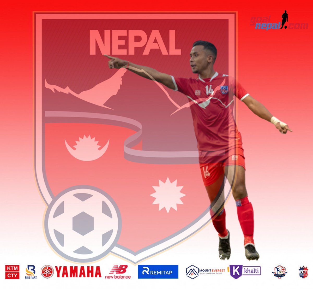 GOOOOOOOOAL! Let's thank AB14. Go NEPAL Go. Jay NEPAL 

NEPAL 2 SRI LANKA 0.