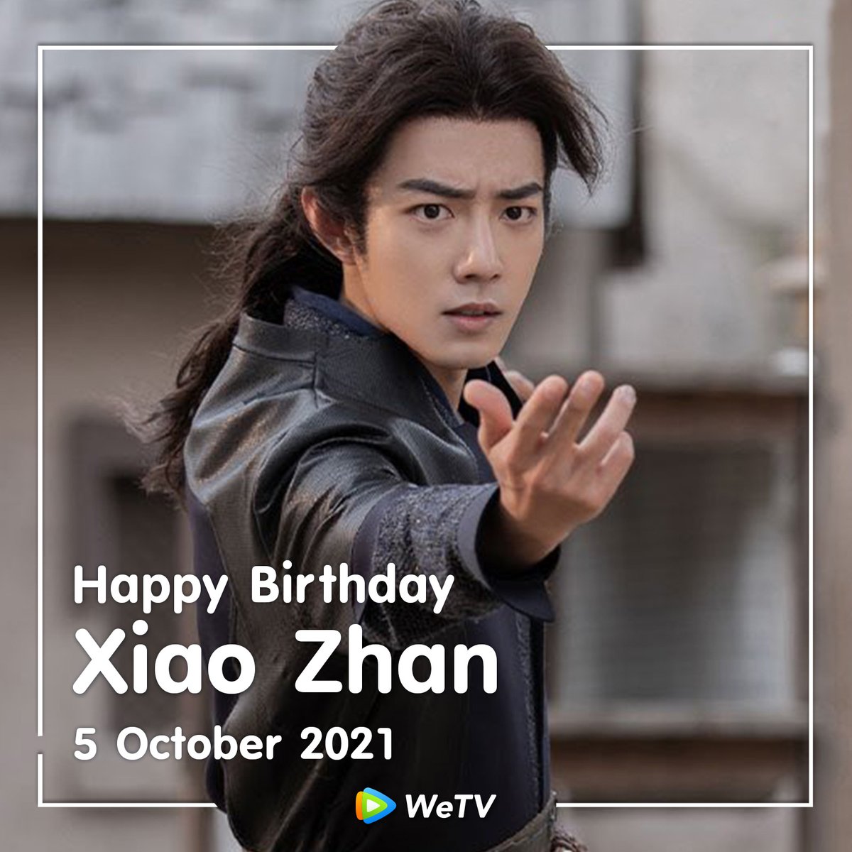 🎂HAPPY BIRTHDAY XIAO ZHAN🎂
Drop your greetings and your big smile for our ambassador #XiaoZhan here. 😊

Stay tuned for more of his content here on WeTV 👉 bit.ly/2FKk4lA.

#XiaoZhan30thBirthday
#Th30nlyXiaoZhan 
#WeTVPinas 
#WeTVAlwaysG