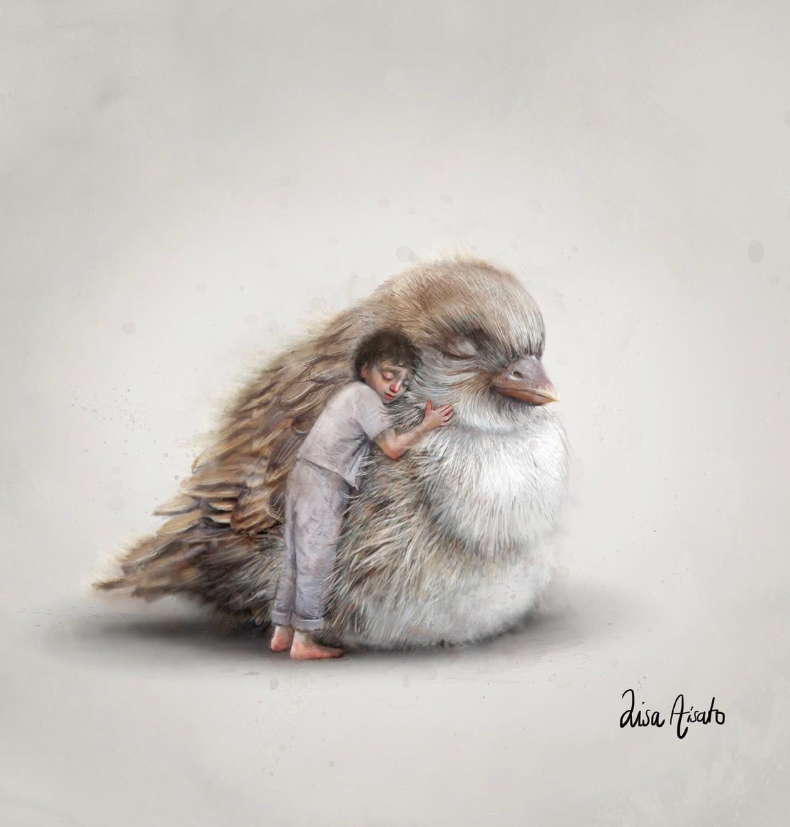 Hvis du har vanskelige dager er denne trøsteklemmen til deg.