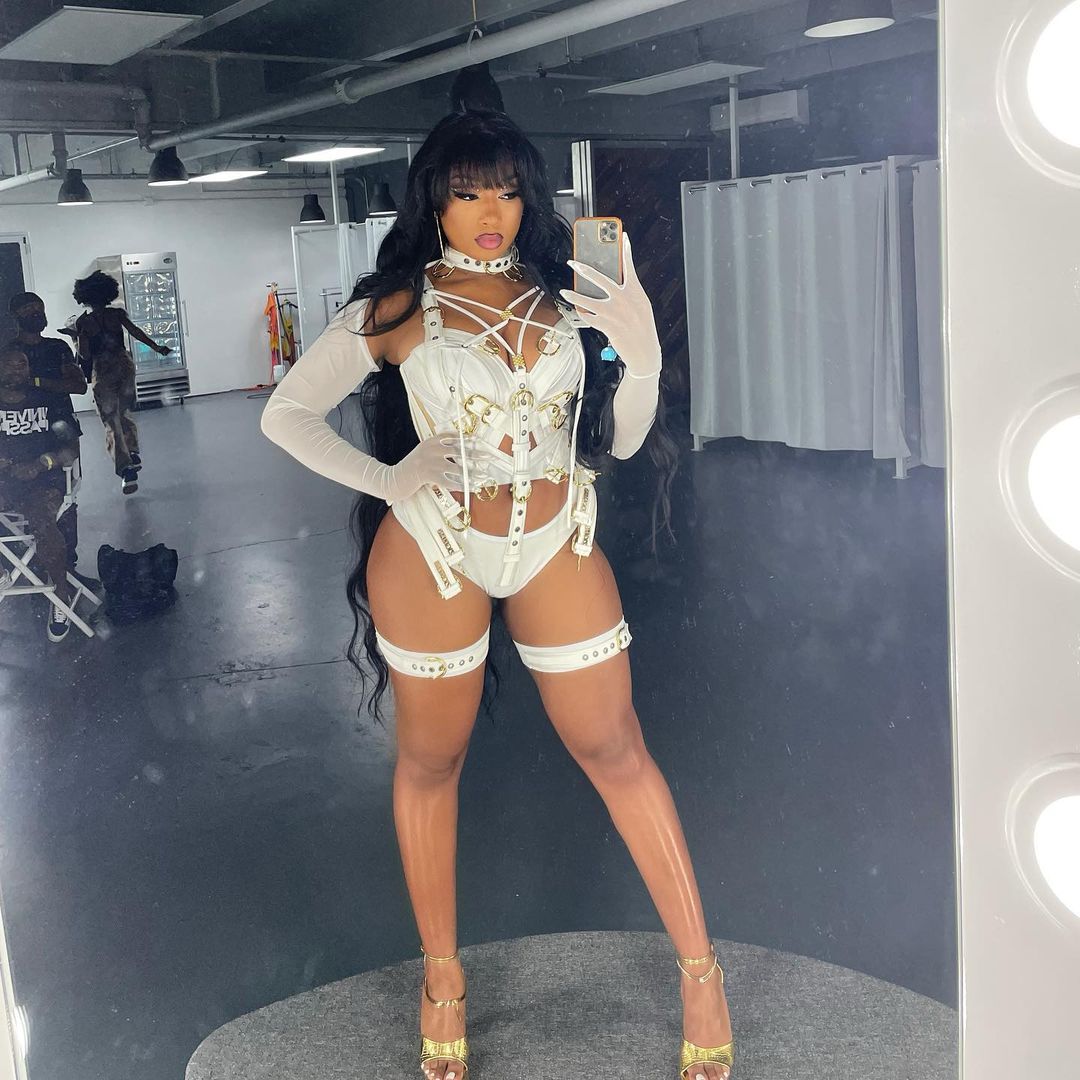 iHeartRadio's tweet photo. We've officially entered hot girl fall 🔥 🍁 @theestallion https://t.co/Hy9wGYWulv