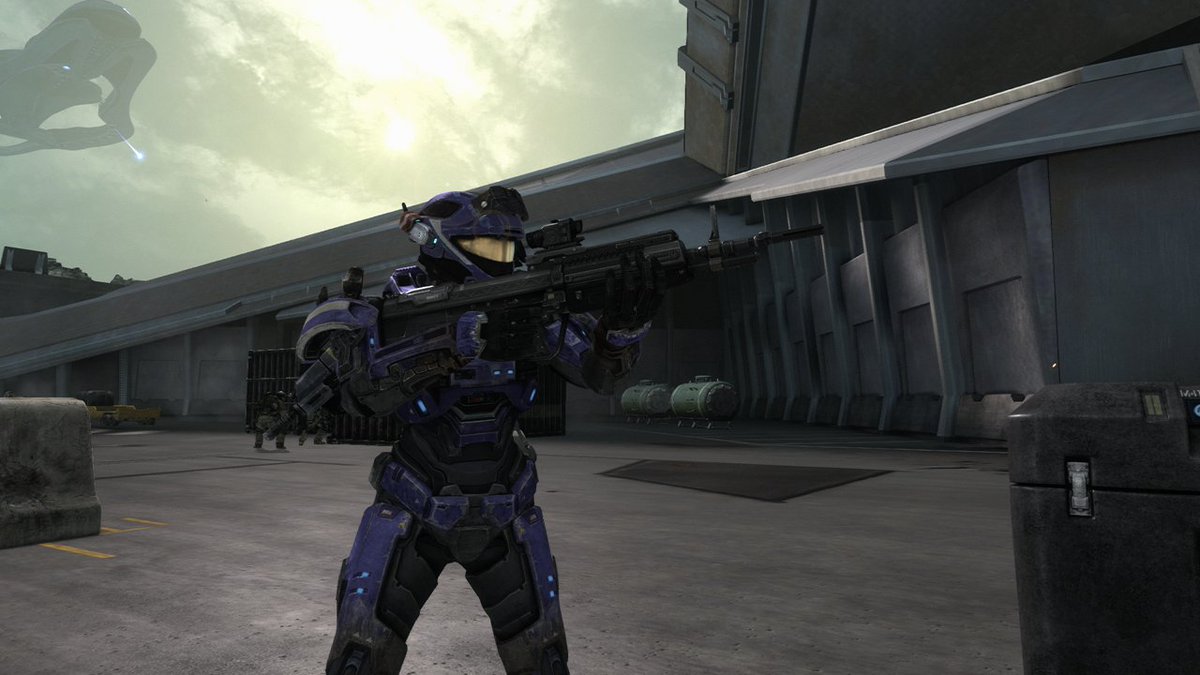 UNSCWarcat's tweet image. 🟣TEMP PINNED🟣
=Matilda Emmerich, Spartan IV 
=her brother is in ODST
=military service runs in the family
=Bisexual,Ships with chem
=doesn't hate aliens, just Covenant and Flood
"Anyone's an ally as long as they're against the Covenant" #HaloRp