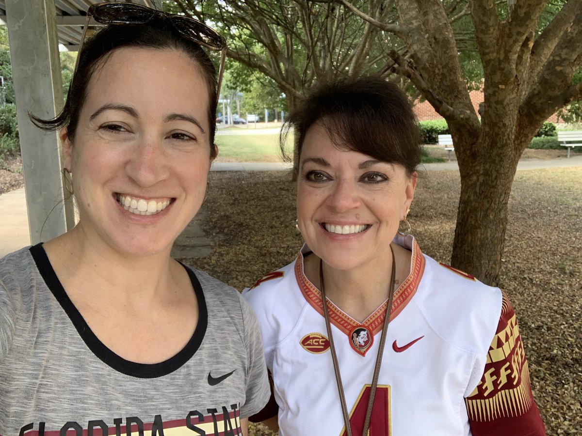 Celebrating sports day for spirit week <a href="/EastGarnerMMS/">East Garner Magnet</a>! #floridastateseminoles