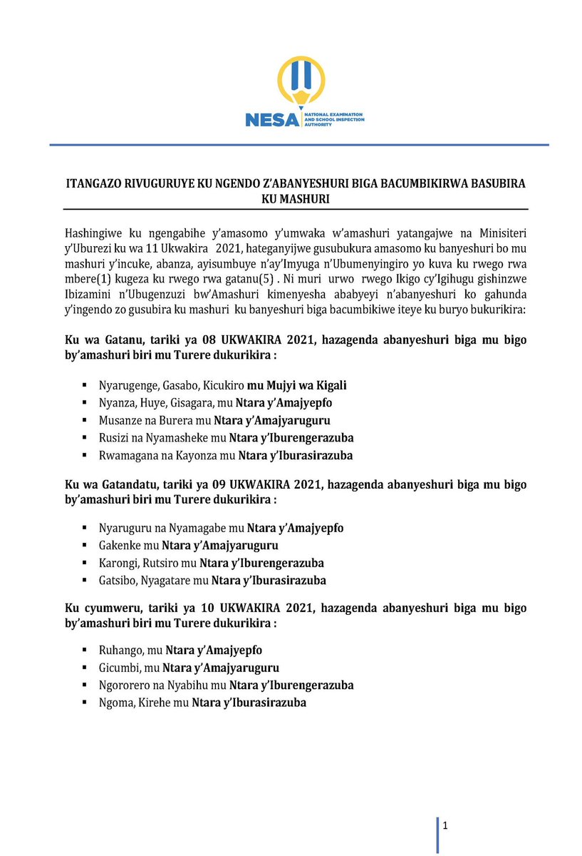 NESA Rwanda tweet media