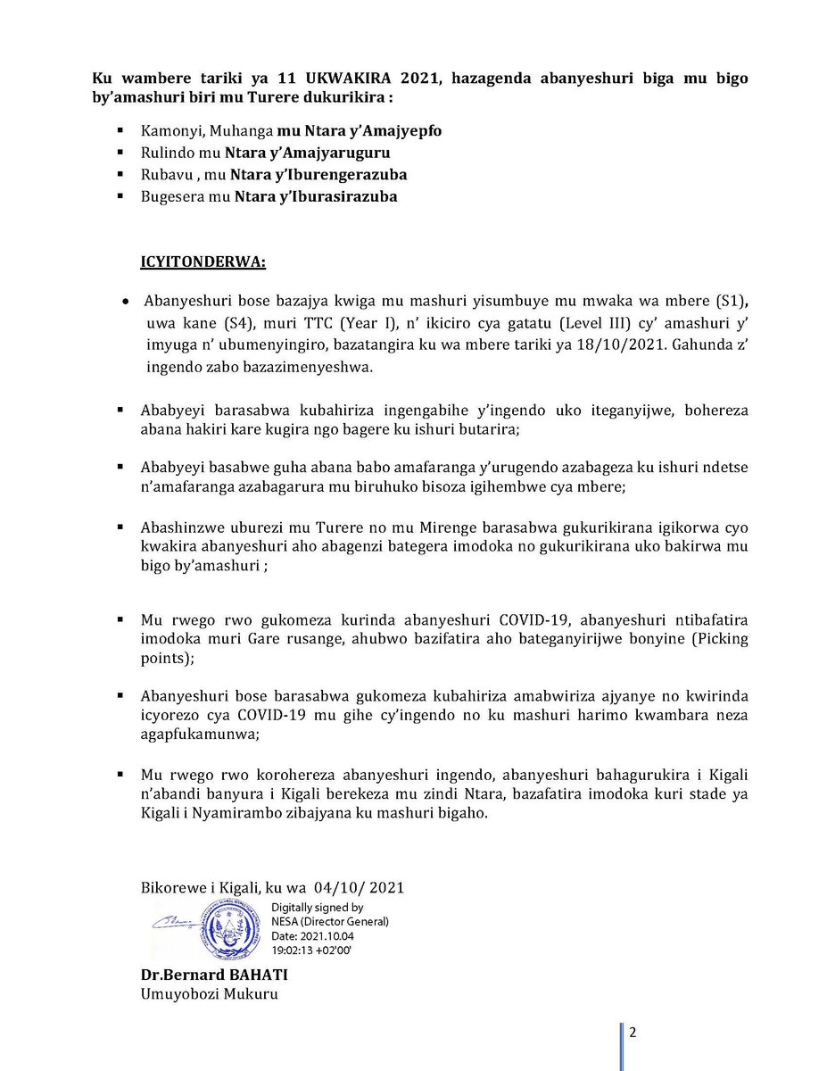 NESA Rwanda tweet media