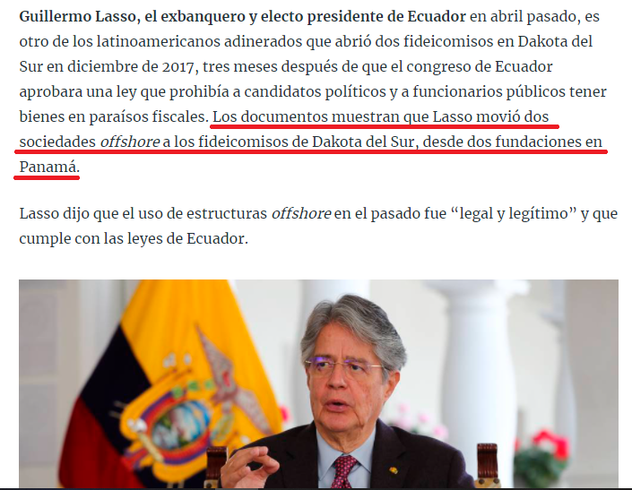 EcLaraiz's tweet photo. Ecuador 🇪🇨 | El encuadre mediático de los medios al caso #PandoraPapers:
1. En el contexto internacional, los medios que participaron de la investigación @ICIJorg
2. Los principales medios de comunicación en Ecuador
¿Diferencias?
Evidencias vs. aclaraciones y réplicas

Hilo 💸🔍 https://t.co/JT0KyLQGVa