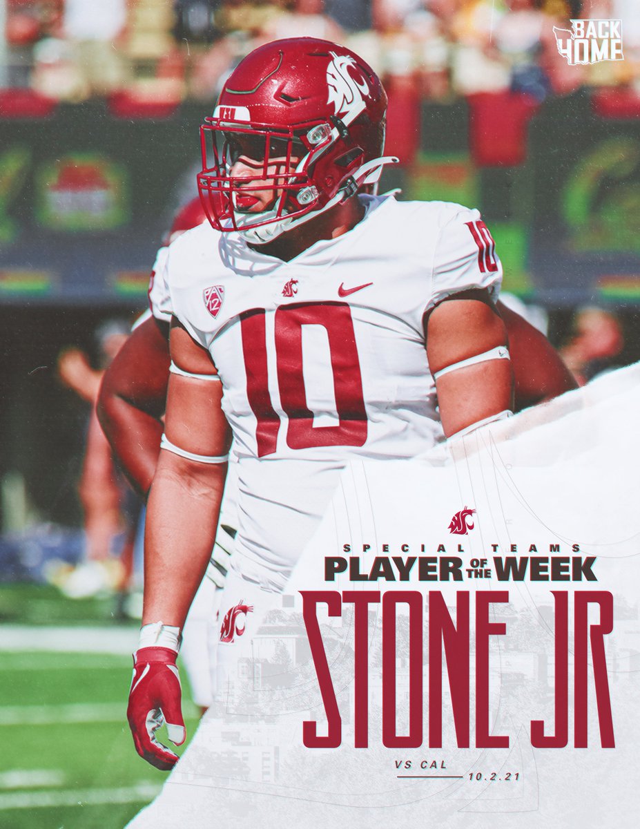 𝐏𝐥𝐚𝐲𝐞𝐫𝐬 𝐨𝐟 𝐭𝐡𝐞 𝐖𝐞𝐞𝐤 from Saturday's road win over Cal!

#GoCougs | #BackHome