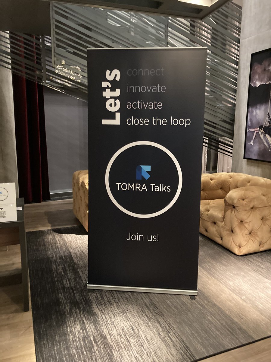 RevistaRETEMA's tweet image. Recién llegados a Frankfurt para las #TOMRAtalks que comienzan mañana. 
➡️Estad atentos a nuestras redes, somos el único medio español invitado y contaremos la conferencia referencia en sector de reciclaje y circularidad.