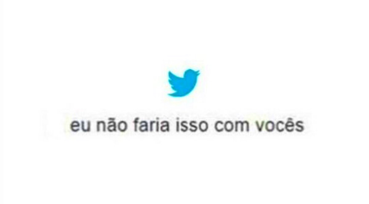 WhatsApp, caiu!!
Instagram, caiu!!
Facebook, caiu!!
Gmail, caiu!!
Nubank, caiu!! 

O Twitter…

Salve o Twitter!!