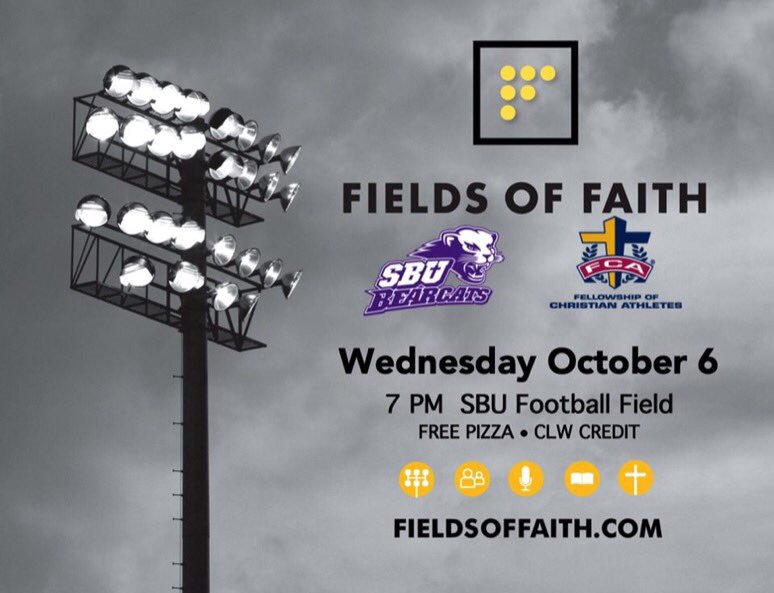 sbu_fca's tweet photo. THIS WEDNESDAY!!! There will be pizza, games, testimony’s shared, and lots of prayer! You won’t want to miss it! https://t.co/3QGtrjlLcI