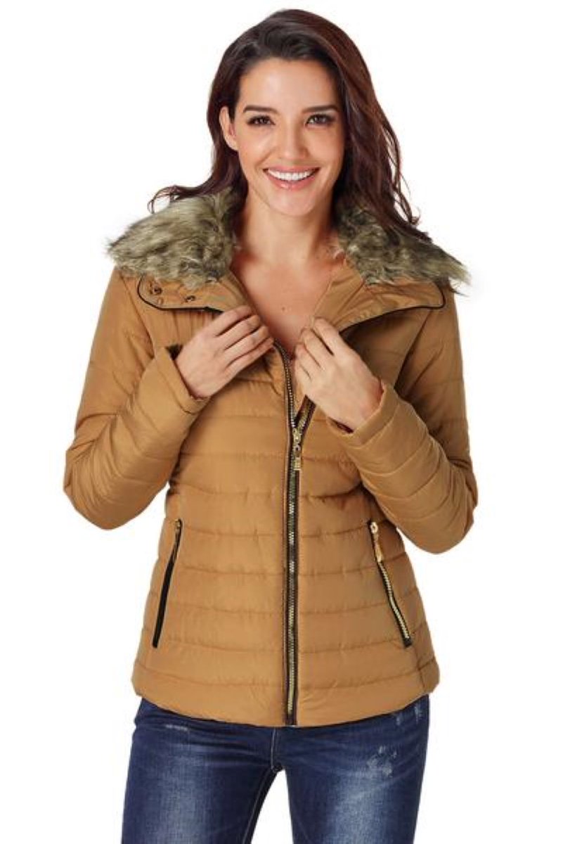 thomasandkay's tweet photo. Camel Faux Fur Collar Trim Quilted Jacket
Save up to 50% off women's clothing! https://t.co/Pvq74eZQa8
#clothing #apparel #fashion #womensclothing #mensclothing #casualwear #casualclothing #mensattire #thomasandkay #thomaskay #winter #autumn #fall #jacket #tops #outdoor https://t.co/KijrmIqHGh