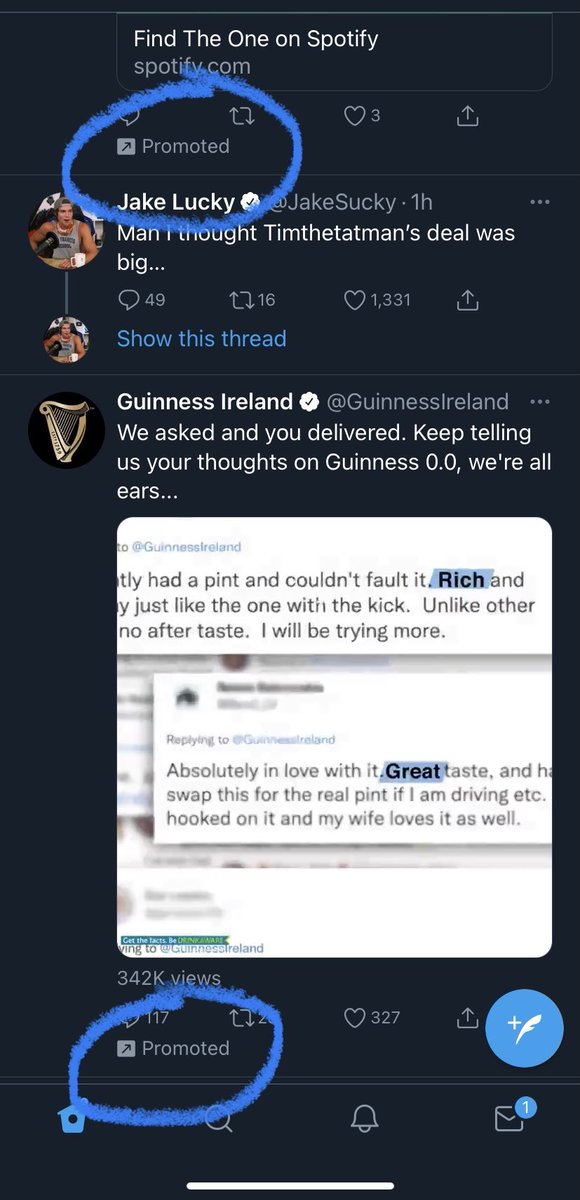 curty's tweet image. im never on this app anymore anyway but since when is literally every second tweet an ad?