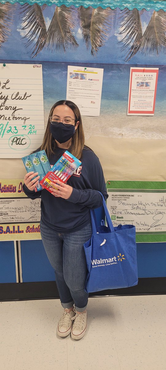 Key Club  students collected hygiene supplies and clothing as a part of their Hurricane Relief Drive for Charity.