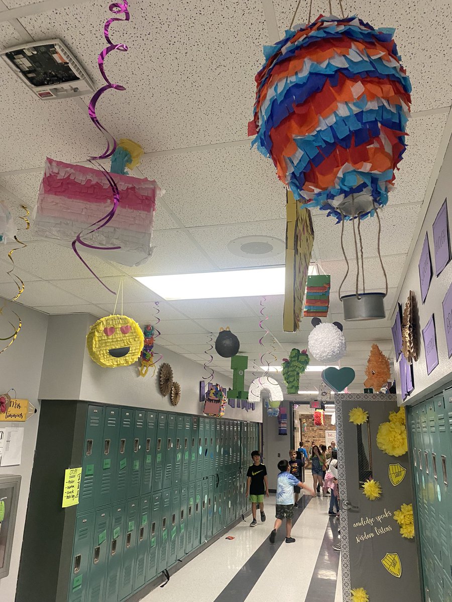 aesbinford's tweet photo. Helping children understand and appreciate the diverse world around them. Teaching traditions, values, and heritage with a 3rd grade family piñata project. We can’t wait to write about all of these great things for Hispanic Heritage Month.  #aes3rd #ActonFam https://t.co/5ZdPl5oYT7