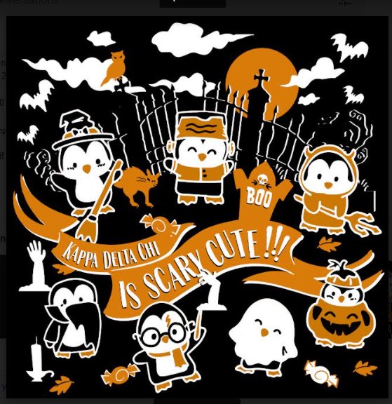 since everyone is on Twitter today, thought I’d let you all know that WEDNESDAY is the last day to buy our Scary Cute shirts! DM us for a link!! 🧡