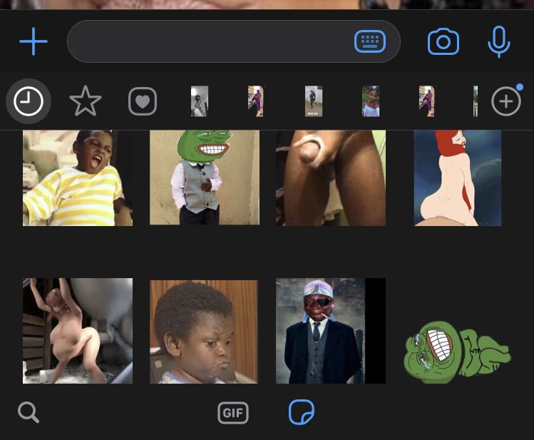 willy_state's tweet photo. Mes stikers gars 🤣😂😂😂 https://t.co/f9wdzFyoZ2