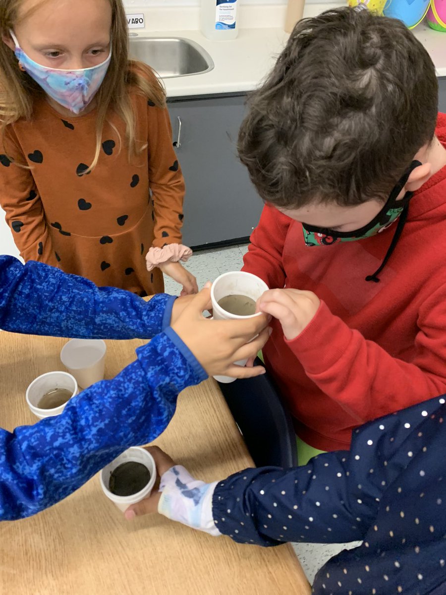 My students loved exploring the 3 different types of soil today! <a href="/PrincessAnneFI/">Princess Anne FIPS</a>