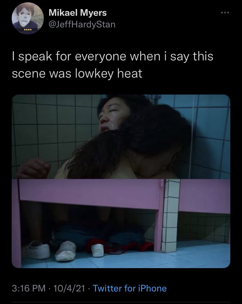 sadcrib's tweet image. Squid Game got y’all acting different