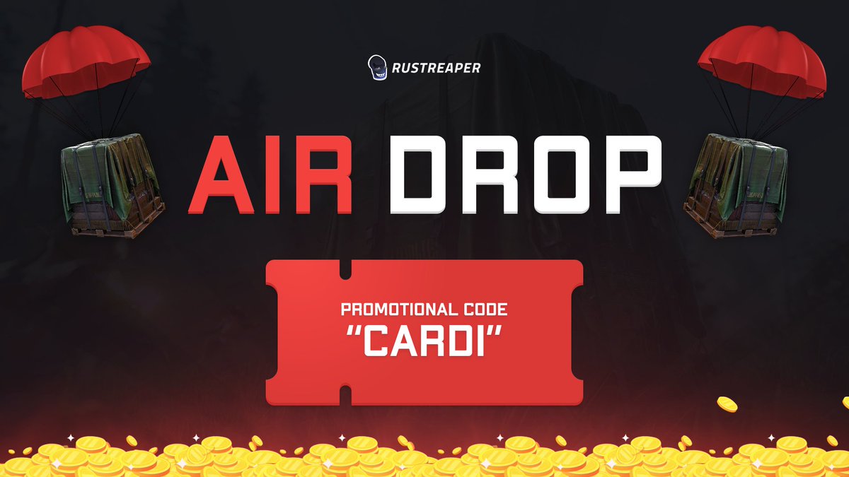 RUSTReapercom's tweet photo. Good luck on your bets today! ❤️

Promo code: Cardi
Uses: 1500x
Prize: 150c

https://t.co/TIsBuJyPbH 💰 https://t.co/aSJuVvUjx2