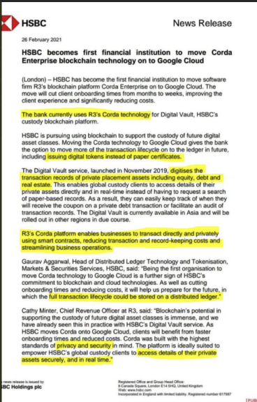 UtilityTheory's tweet photo. @darrinlewisjr  Your contour post made me dig deeper for my own research. 💡

How HSBC is connected to XDC - Network of Networks 

#R3

#downarabbithole #blockchain #DLT #HSBC #Banking #fintech #TFD #tradefinance #Finance 
#research #education $XDC #thinkbig #outsidethebox https://t.co/Ee0O0yQaII