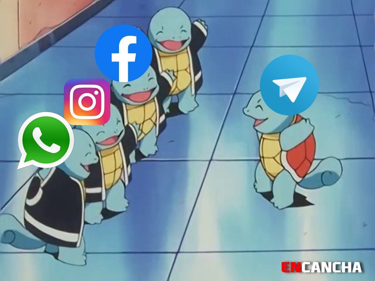 EnCanchamx's tweet photo. ¡SE CAYÓ TELEGRAM! 👀

Telegram riendiéndose para unirse a Facebook, Instagram y WhatsApp 🤣🤣

#FacebookDown https://t.co/N3JiRUDFj8