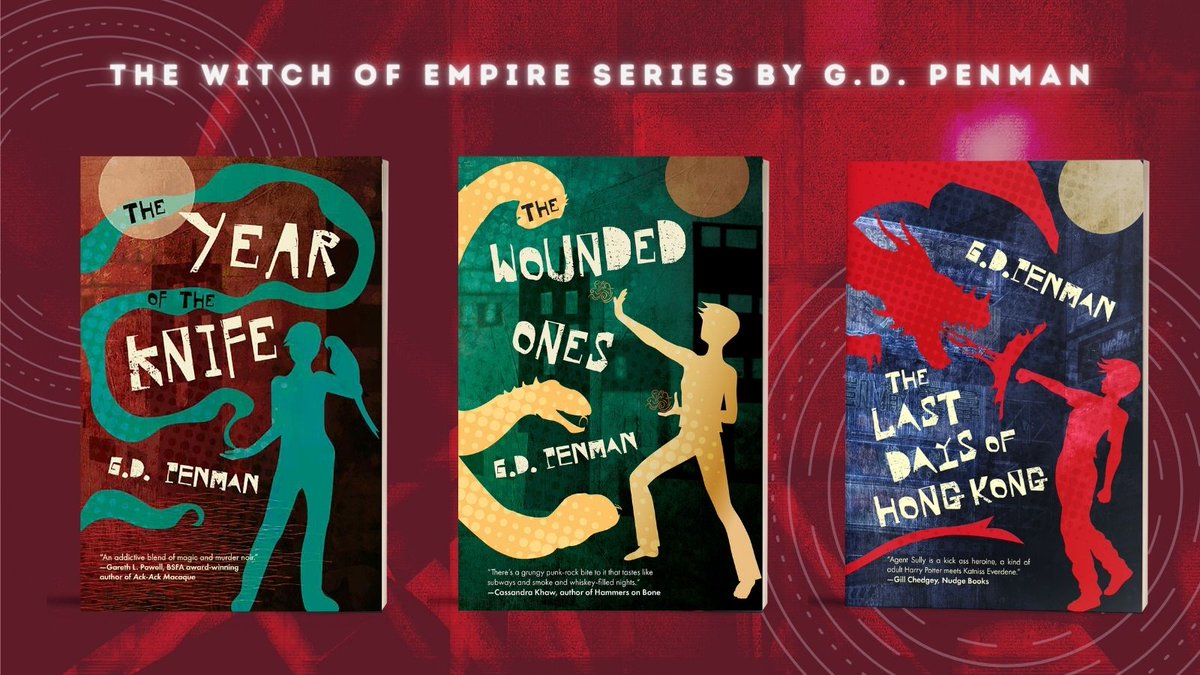 MeerkatPress's tweet photo. "Serious Book Hangover" says @TheFantasyHive of @GDPenmans final installment in the #WitchofEmpire Series: #TheLastDaysofHongKong !!
https://t.co/xc6UThFOHI
#sullyisbadass #urbanfantasy #lgbt #magic #action https://t.co/lXqv8oD3ZT