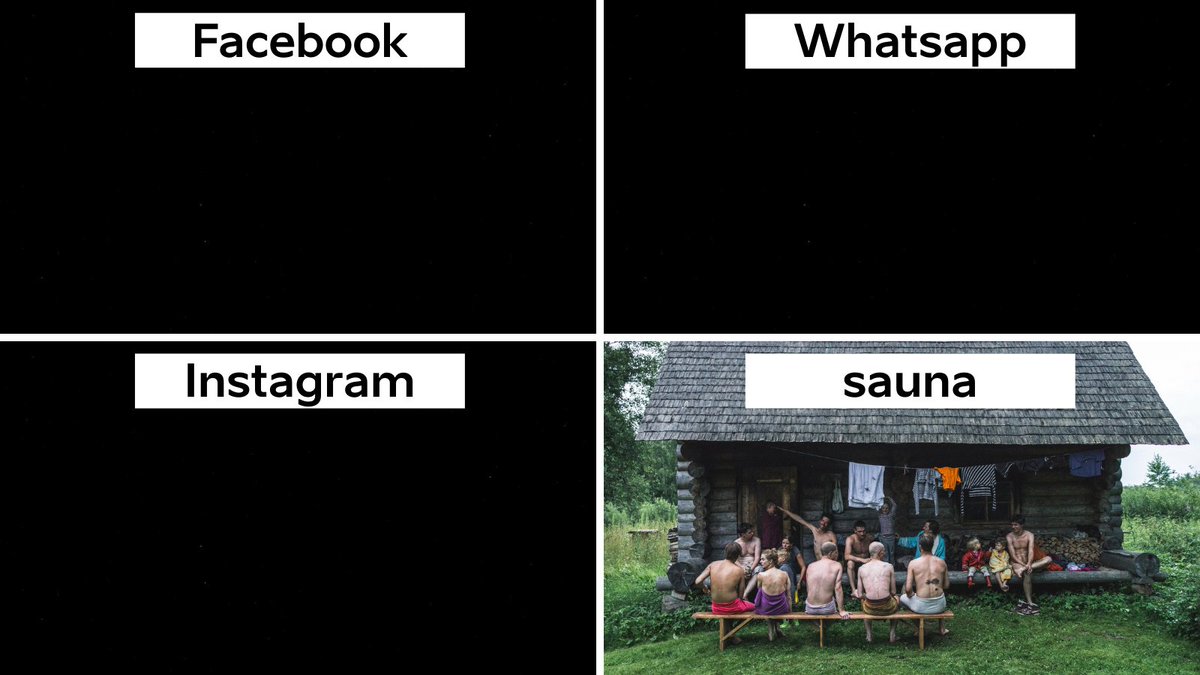 EstonianSaunas's tweet photo. After thousands of years, the sauna is still the best social network. https://t.co/FNbJzssoSs